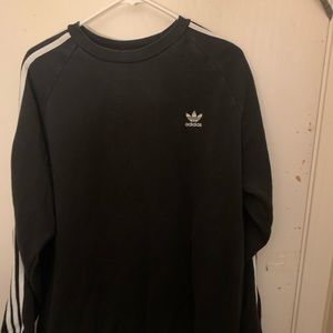 Adidas black sweatshirt